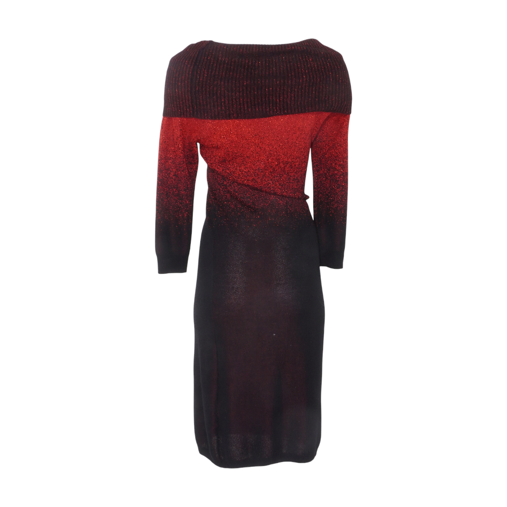 Black Color Block Midi Dress – Unclaimed Baggage