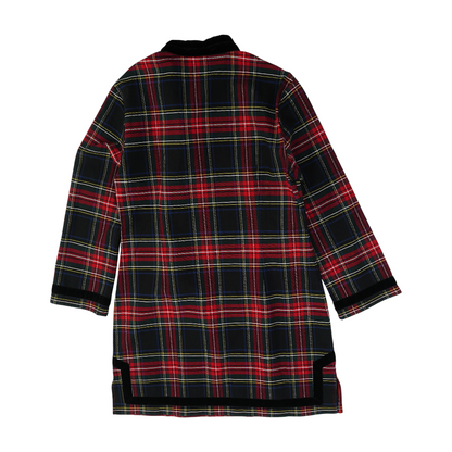 Multi Plaid Blouse