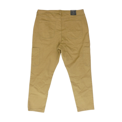 Brown Plus Slim Pants