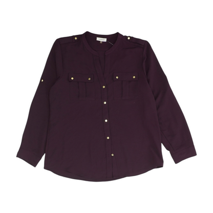 Purple Button Down