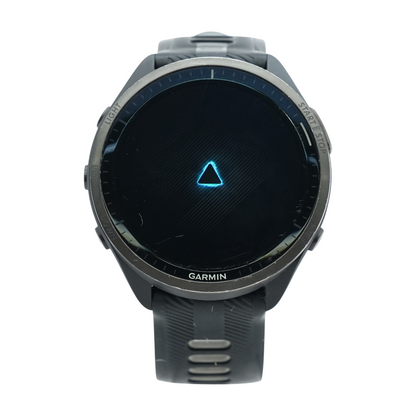 47mm Forerunner 965 Black Smartwatch Black Band One Size
