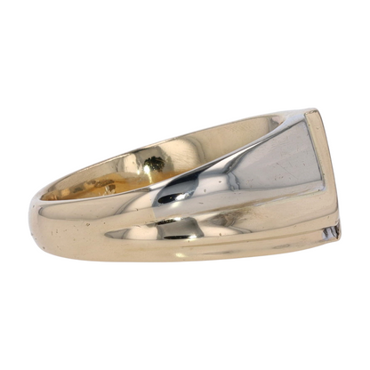 1/3 ctw 14K Two-Tone Gold Diamond Band