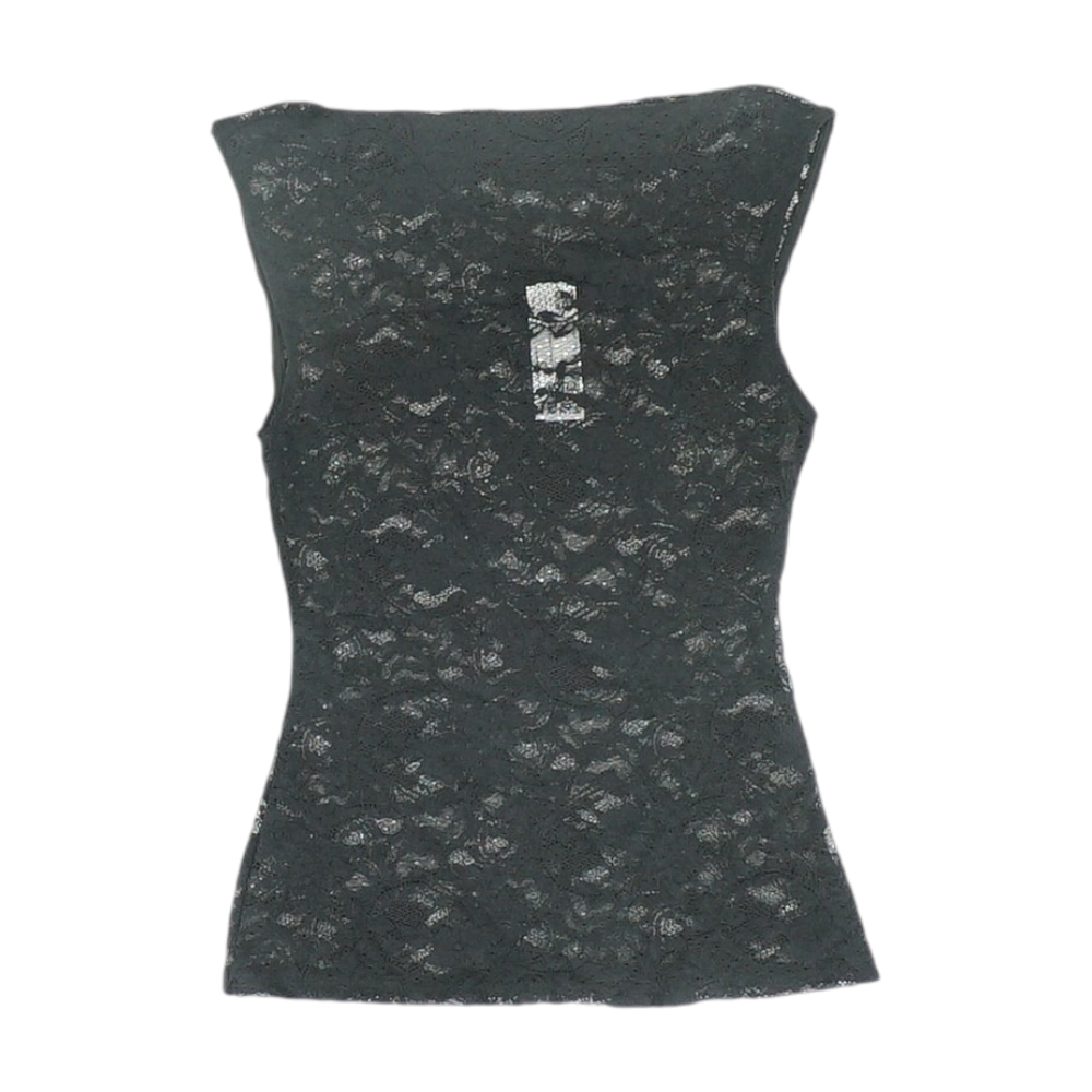 Black Floral Blouse