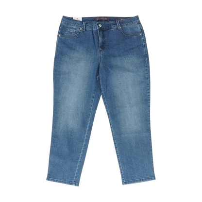 Blue Plus Straight Jeans