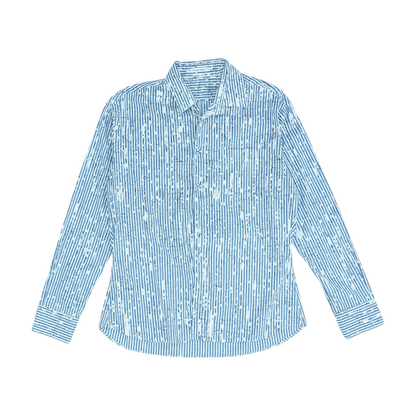 Blue Striped Button Down