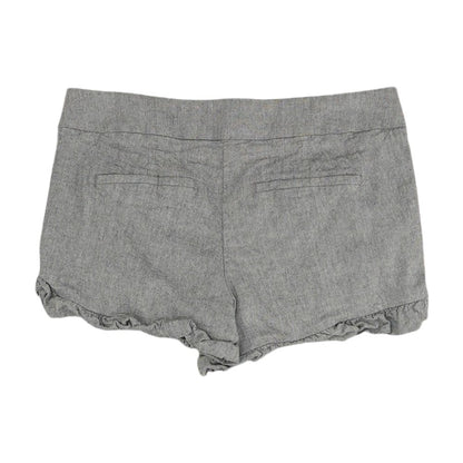 Gray Solid Shorts