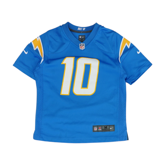 Boys' Blue Los Angeles Chargers Short Sleeve Jersey