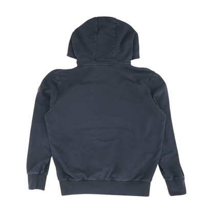 Navy Solid Hoodie Pullover