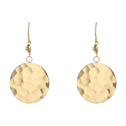 14K Yellow Gold Dangle Earrings
