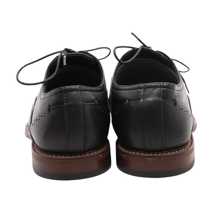 Black Lace-Up Dress Shoes