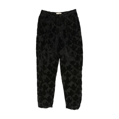 Black Solid Pants