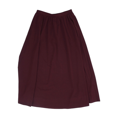 Burgundy Maxi Skirt