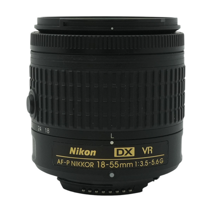 AF-P DX NIKKOR 18-55mm f/3.5-5.6 G VR Standard Zoom Lens