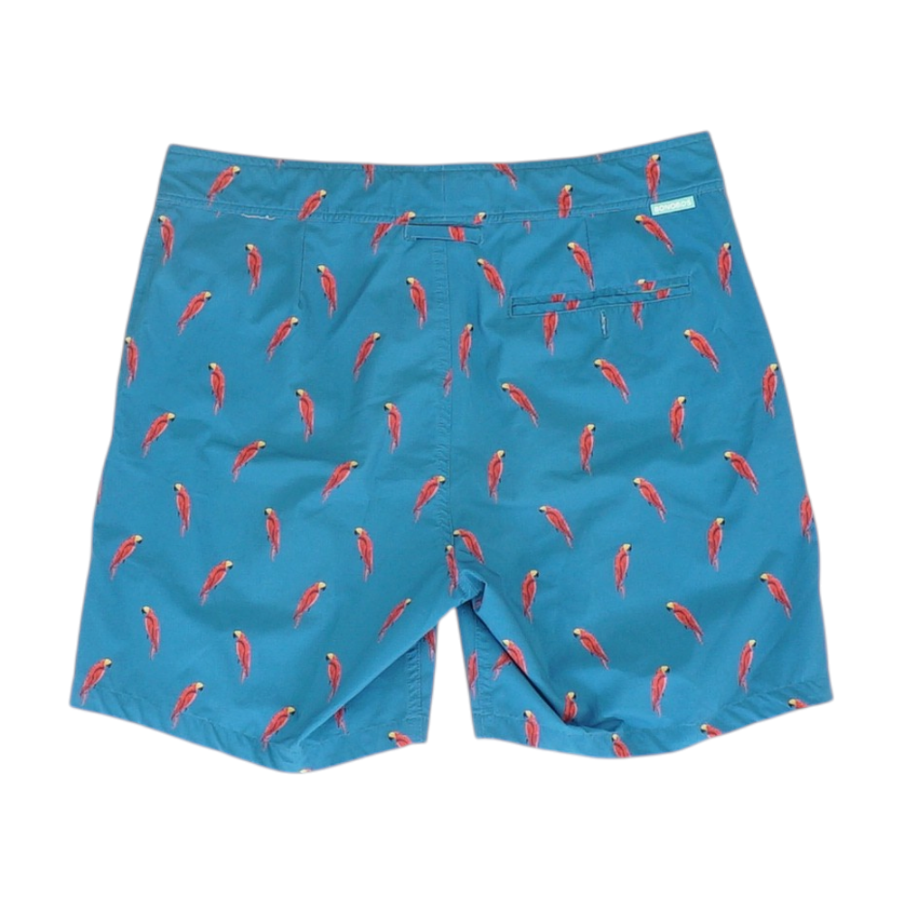 Blue Graphic Swim Bottom