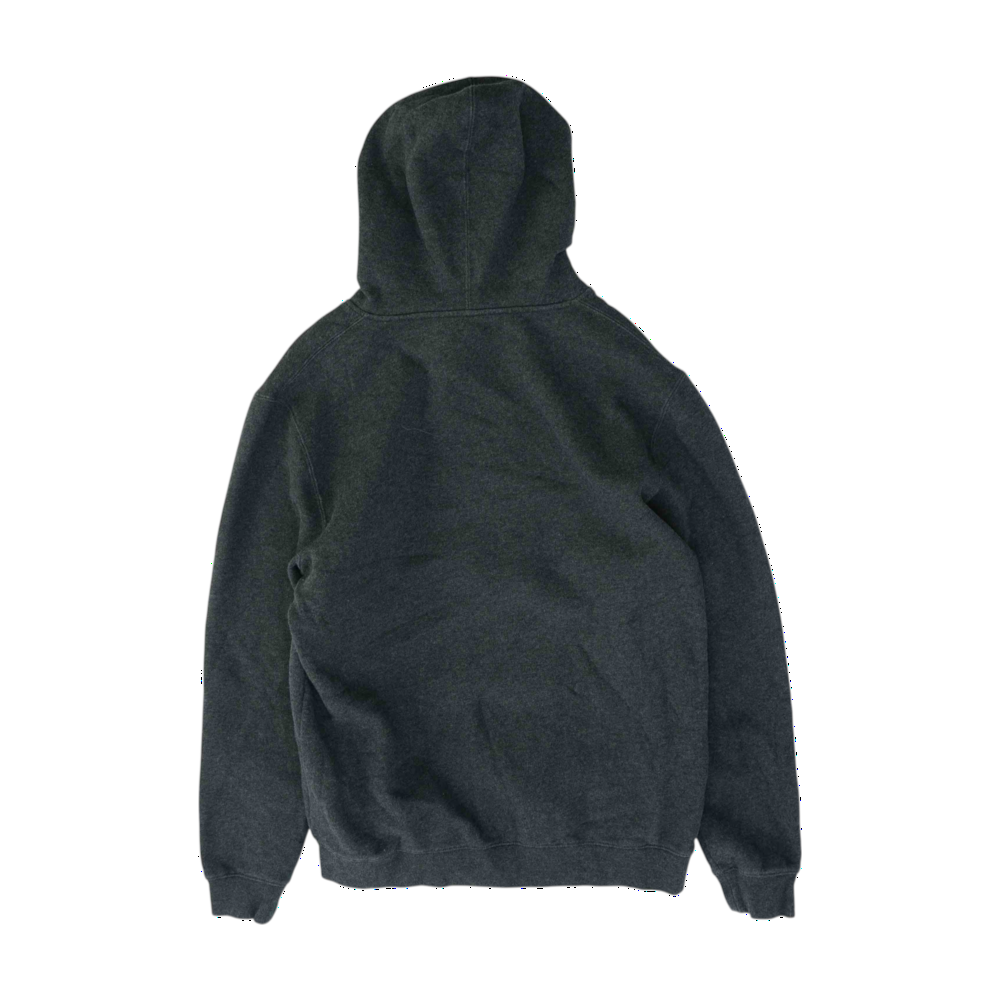 Charcoal Solid Hoodie Pullover