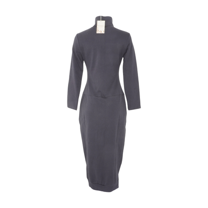 Gray Midi Dress