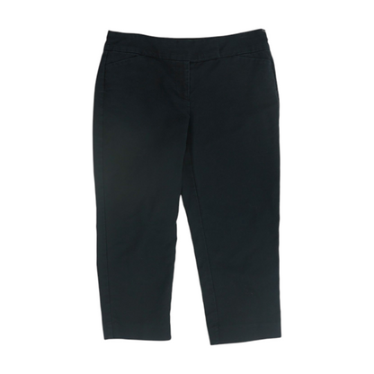 Neon Green Solid Chino Capris