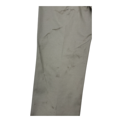 Beige Straight Pants