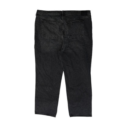 Black Long Relaxed Jeans