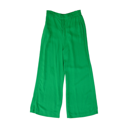 Green Wide Leg Pants