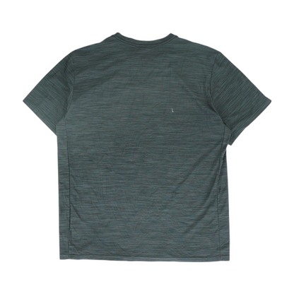 Charcoal Abstract Active T-Shirt