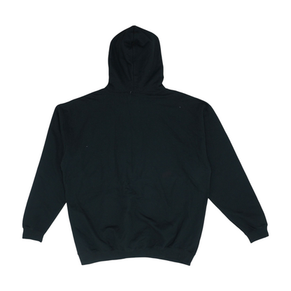 Black Graphic Hoodie Pullover