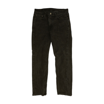 514 Black Straight Jeans