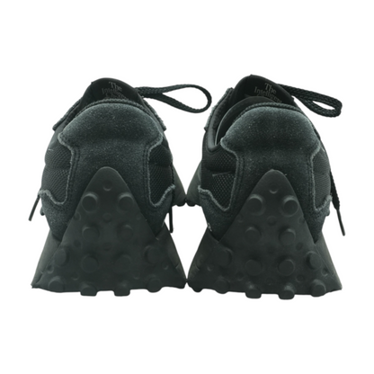 327 Triple Black Low-Top Athletic Shoes
