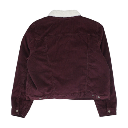 Maroon Solid Jacket