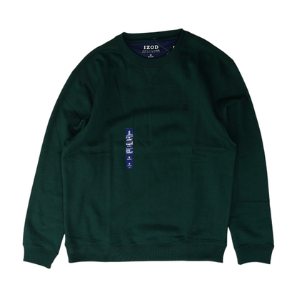 Green Solid Sweatshirt Pullover