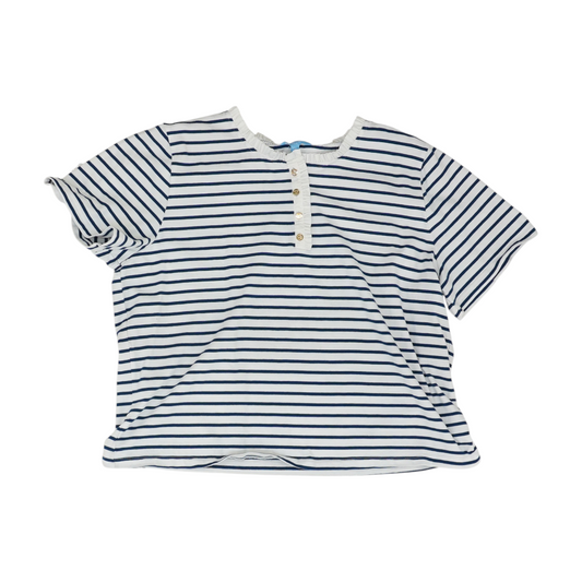 White Striped Blouse