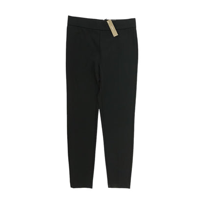 Black Solid Pants