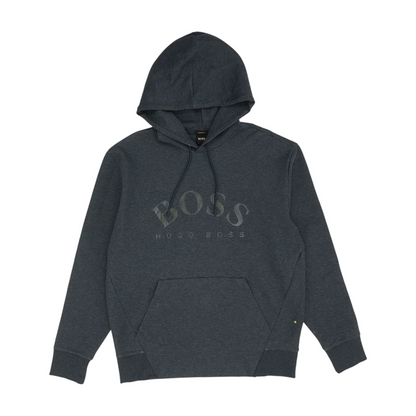 Navy Solid Hoodie Pullover