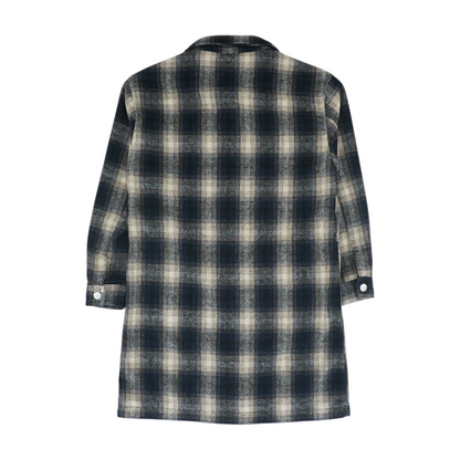 Multi Plaid Coat