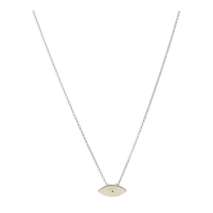 Sterling Silver Evileye Pendant Necklace