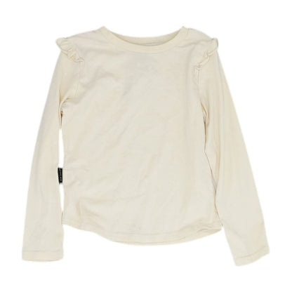 Yellow Solid Long Sleeve Blouse