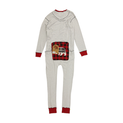 Gray Solid Onesie