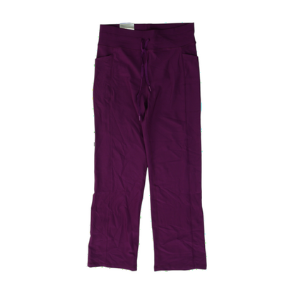 Purple Straight Pants