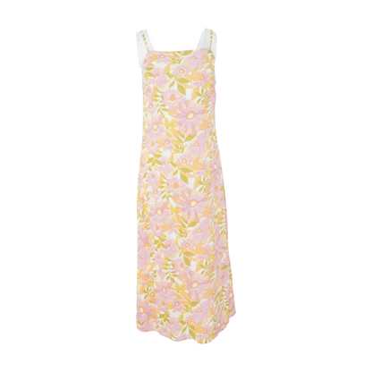 Multi Floral Midi Dress