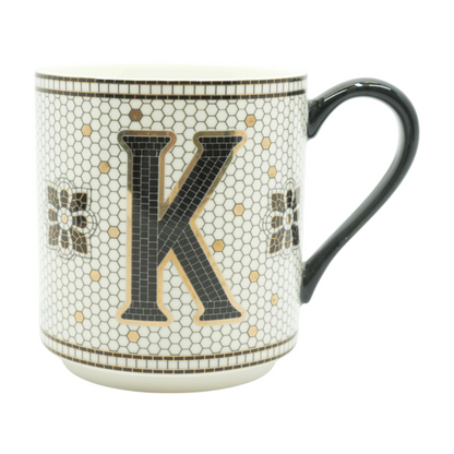 "K" Monogram Mug