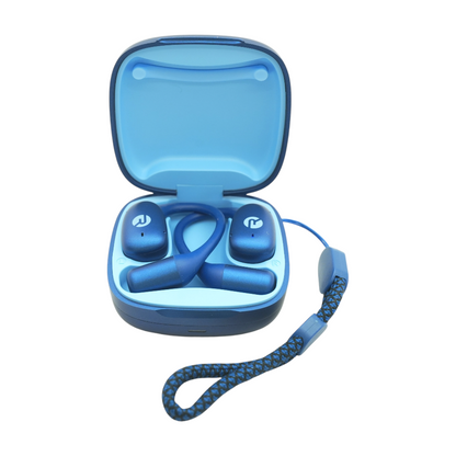 Blue Essential Open Wireless Earbuds