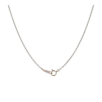 14K White Gold Chain Necklace