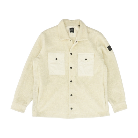 Cream Solid Jacket