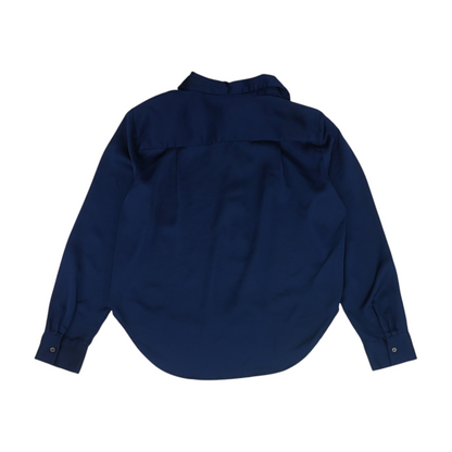 Navy Button Down