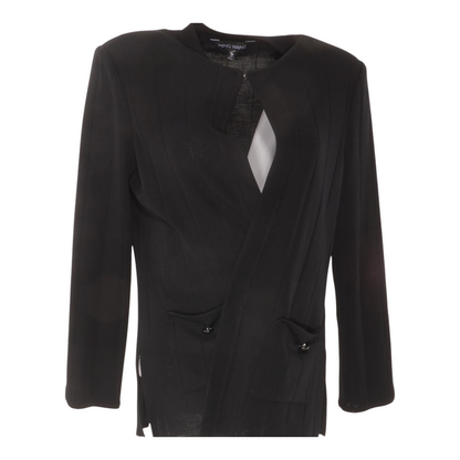 Black Cardigan Sweater