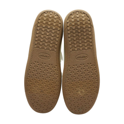 White Boat Shoe Flats
