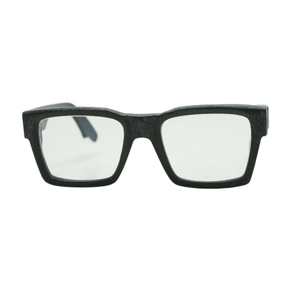 Black Slate Square Prescription Eyewear