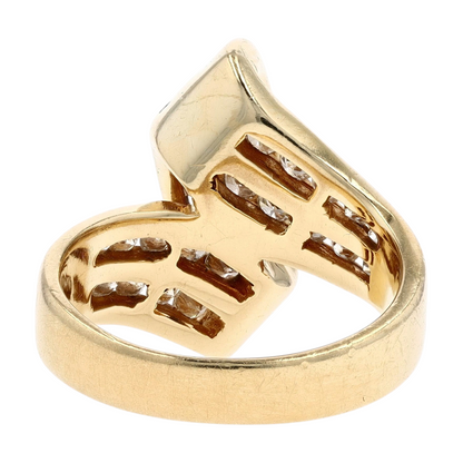 5/8 ctw 14K Yellow Gold Diamond Fashion Ring