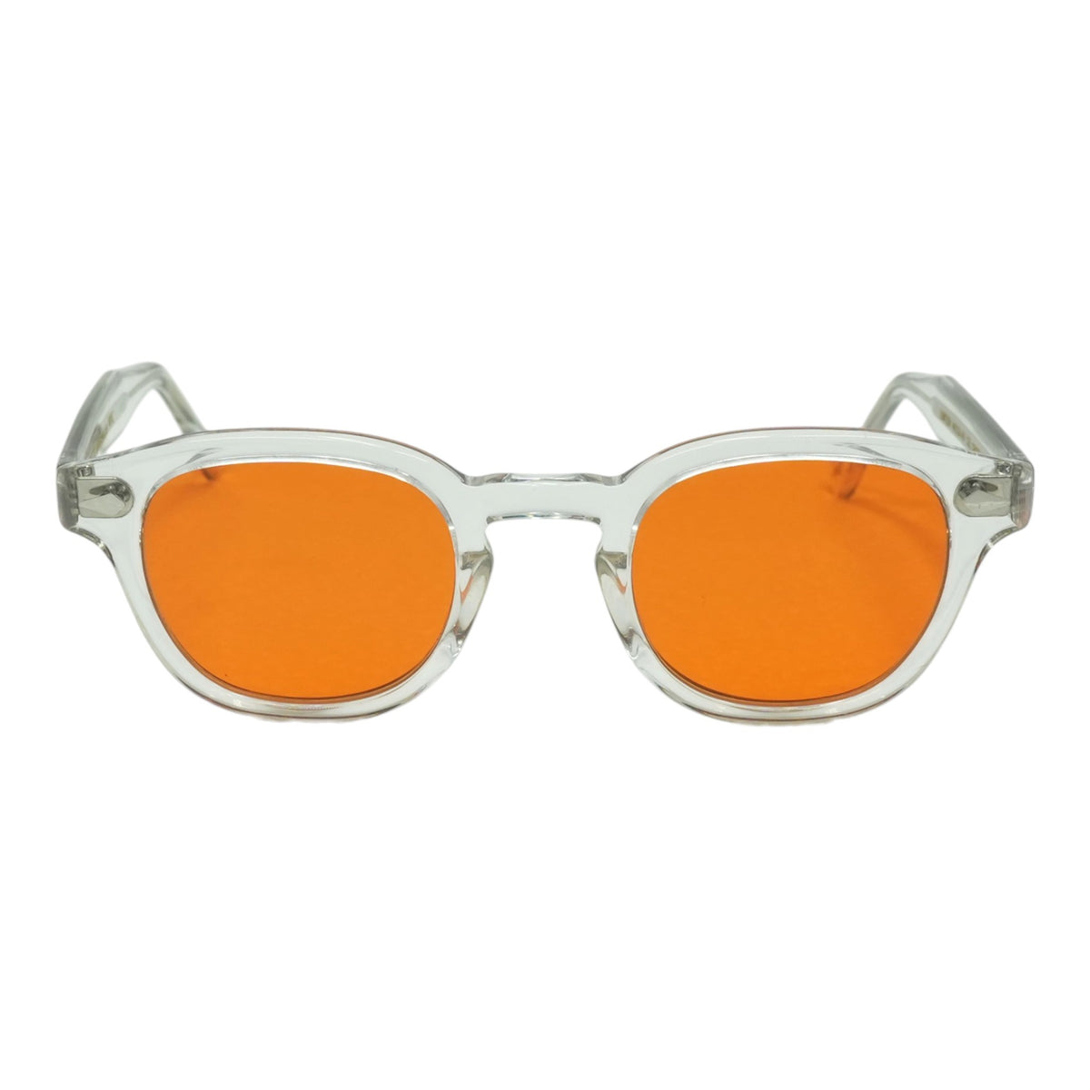 Clear Lemtosh Round Sunglasses