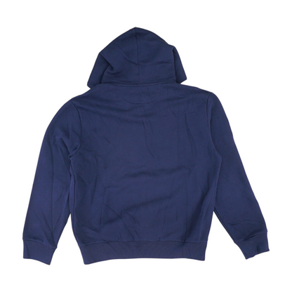 Navy Solid Hoodie Pullover